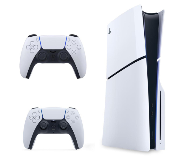 Sony PlayStation 5 Slim (Fortnite) + pad White - 1298487 - zdjęcie 2